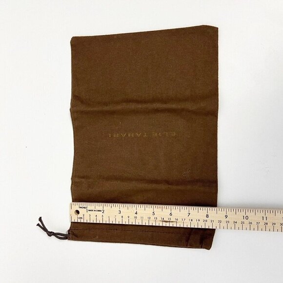 Elie Tahari Brown Dust Bag 12.5” X 8.5” New - Picture 3 of 6